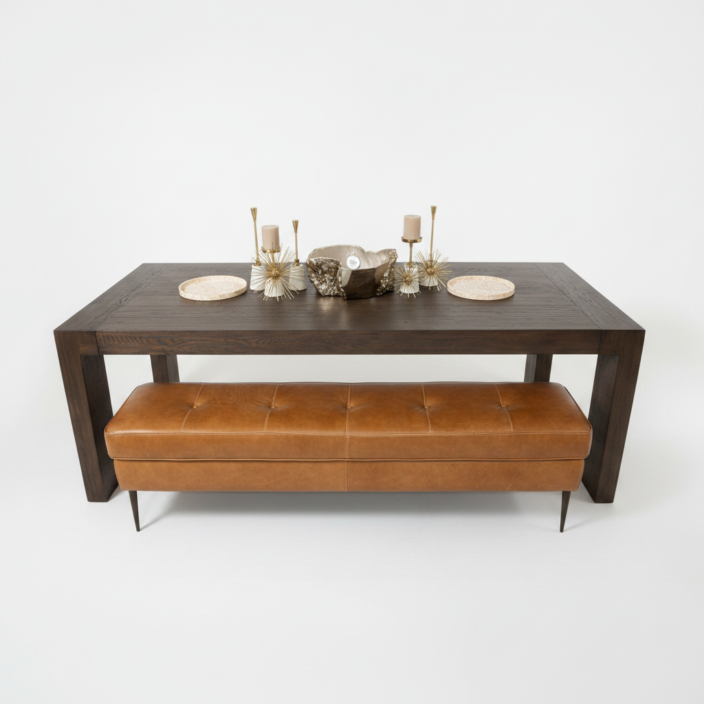 71" Angelo Bench, Dallas Saddle