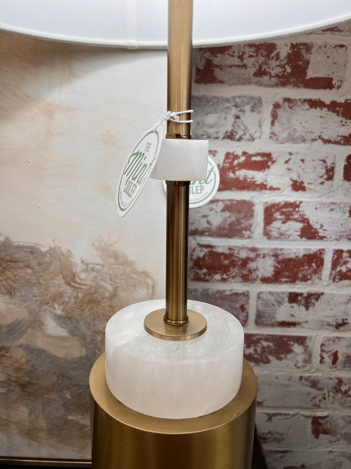 Alabaster Gold Table Lamp