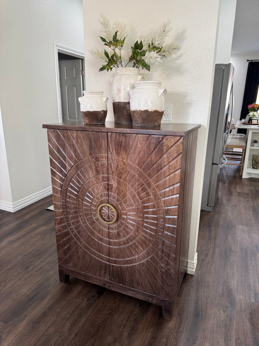 Vivienne Bar Cabinet, Brown