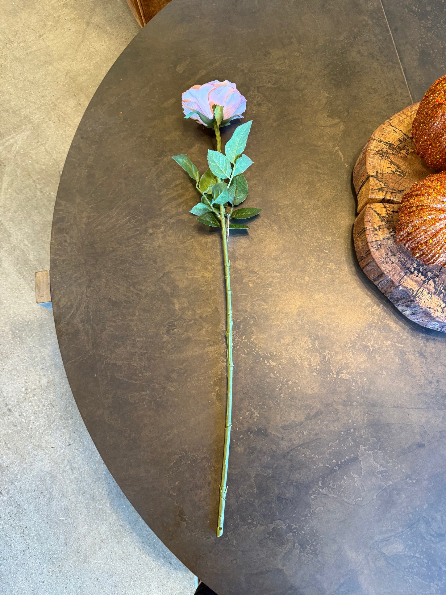 28" Rose Stem, Mauve