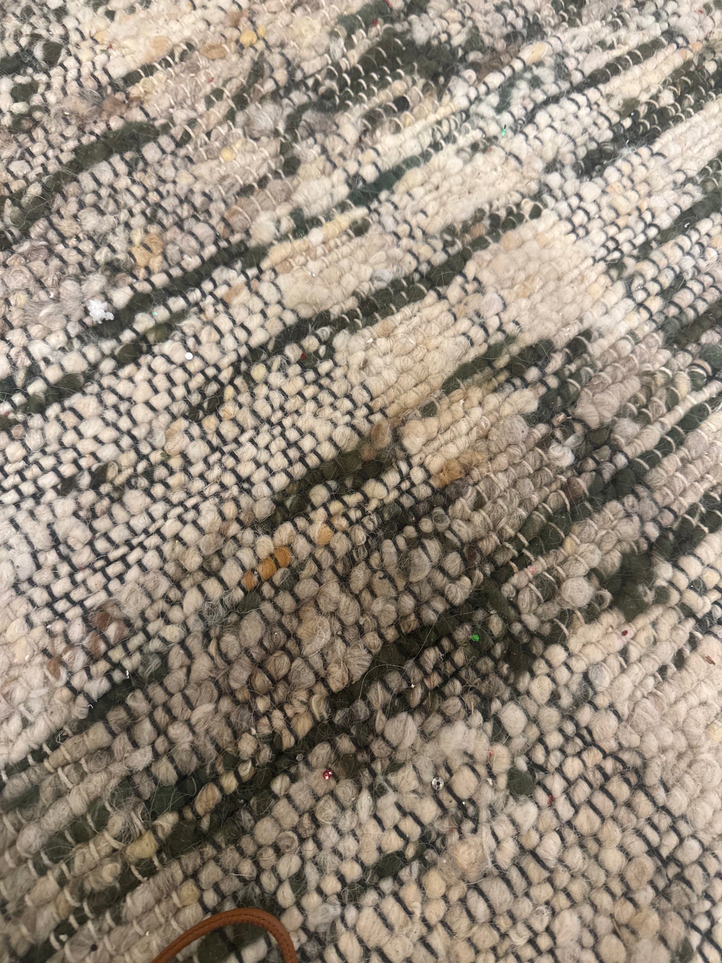 Perth Rug, Green/Natural