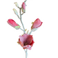 32" Frosted Magnolia Spray, Red