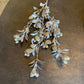29" Glitter Berry Bulb Spray, Champagne