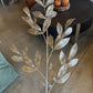 34" Glitter Laurel Branch, Champagne