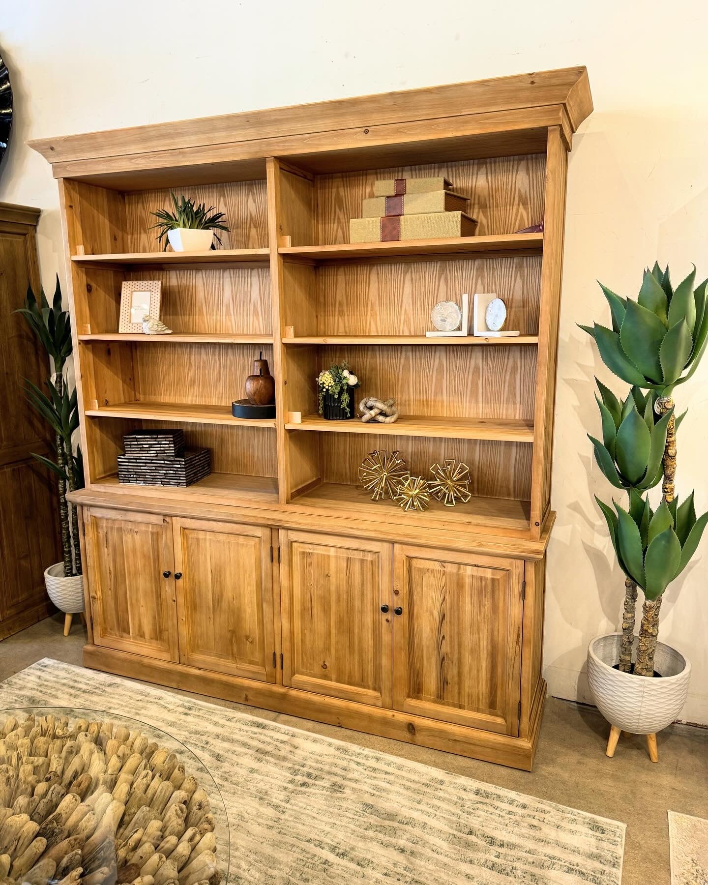 Benton Bookcase Display Cabinet