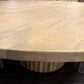 Riverside 78" Round Dining Table, Light Tobacco