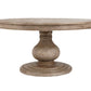 Baldwin 60" Round Dining Table, Brown