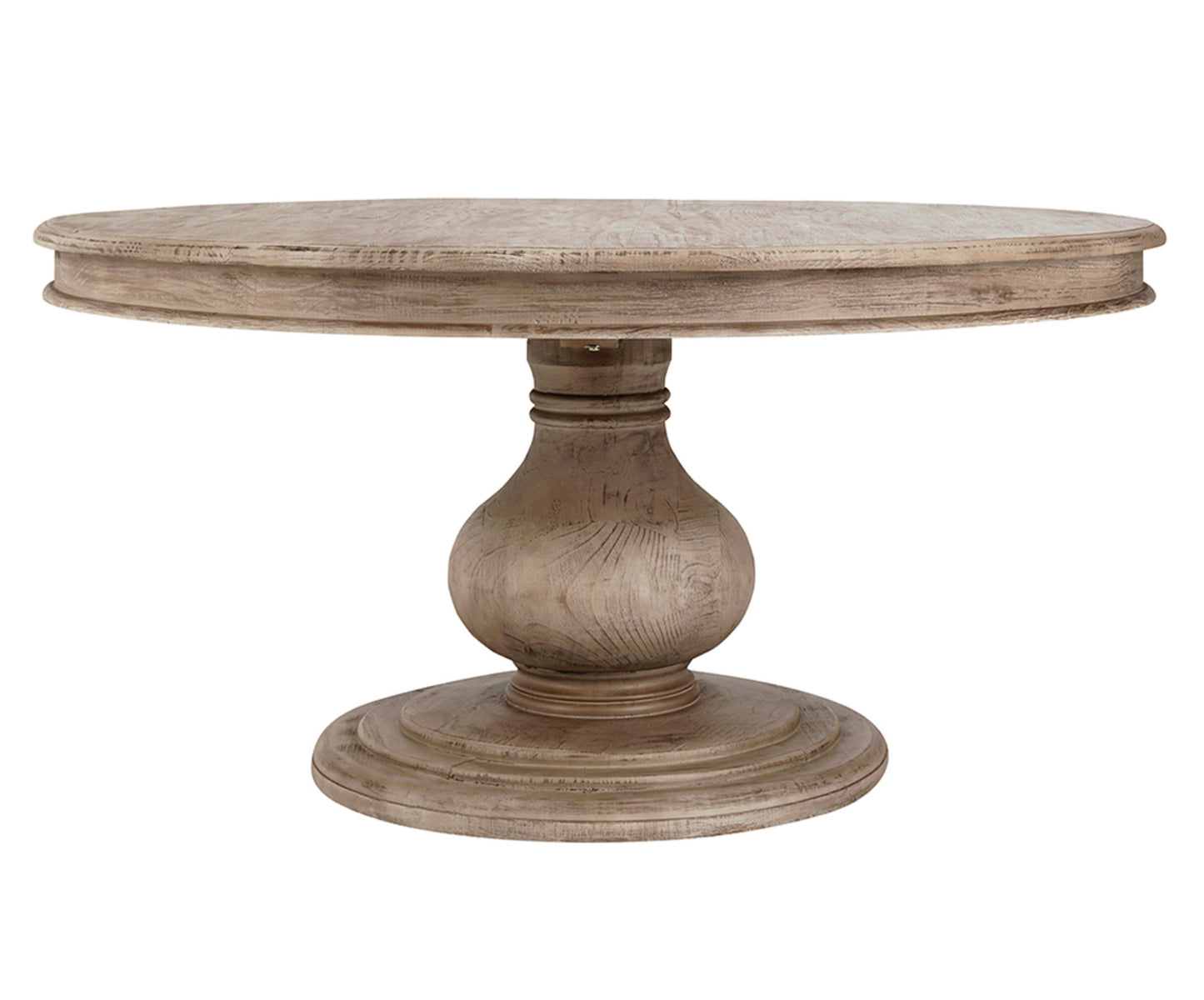 Baldwin 60" Round Dining Table, Brown