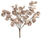 19" Eucalyptus Bush, Rose Gold