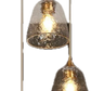 Amelia 3-Light Cluster Gold Pendant