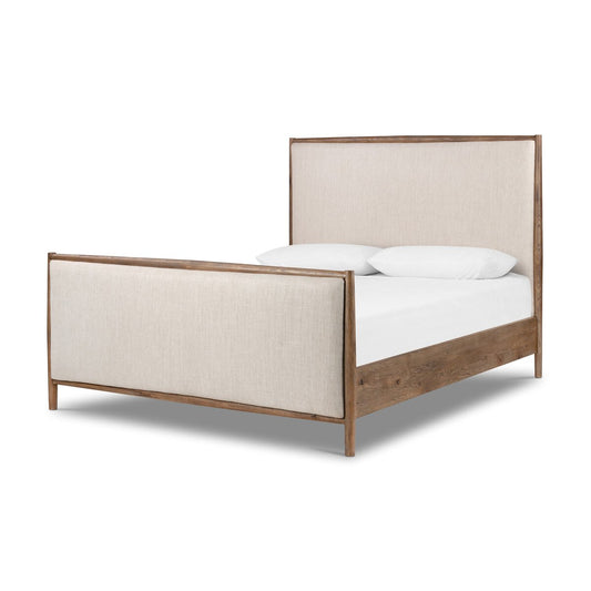 Glenview King Bed, Linen