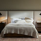 Regan Queen Bed, Ivory