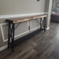 Handmade Black Walnut Console Table