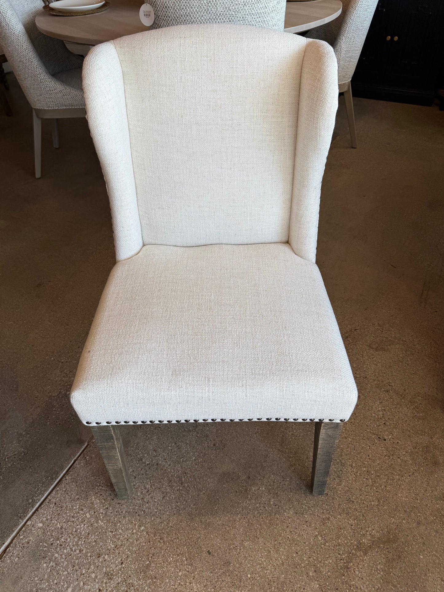 Savannah Dining Chair, Off-White