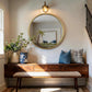 Round Gold Mirror