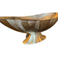 Gold Metal Pedestal Bowl