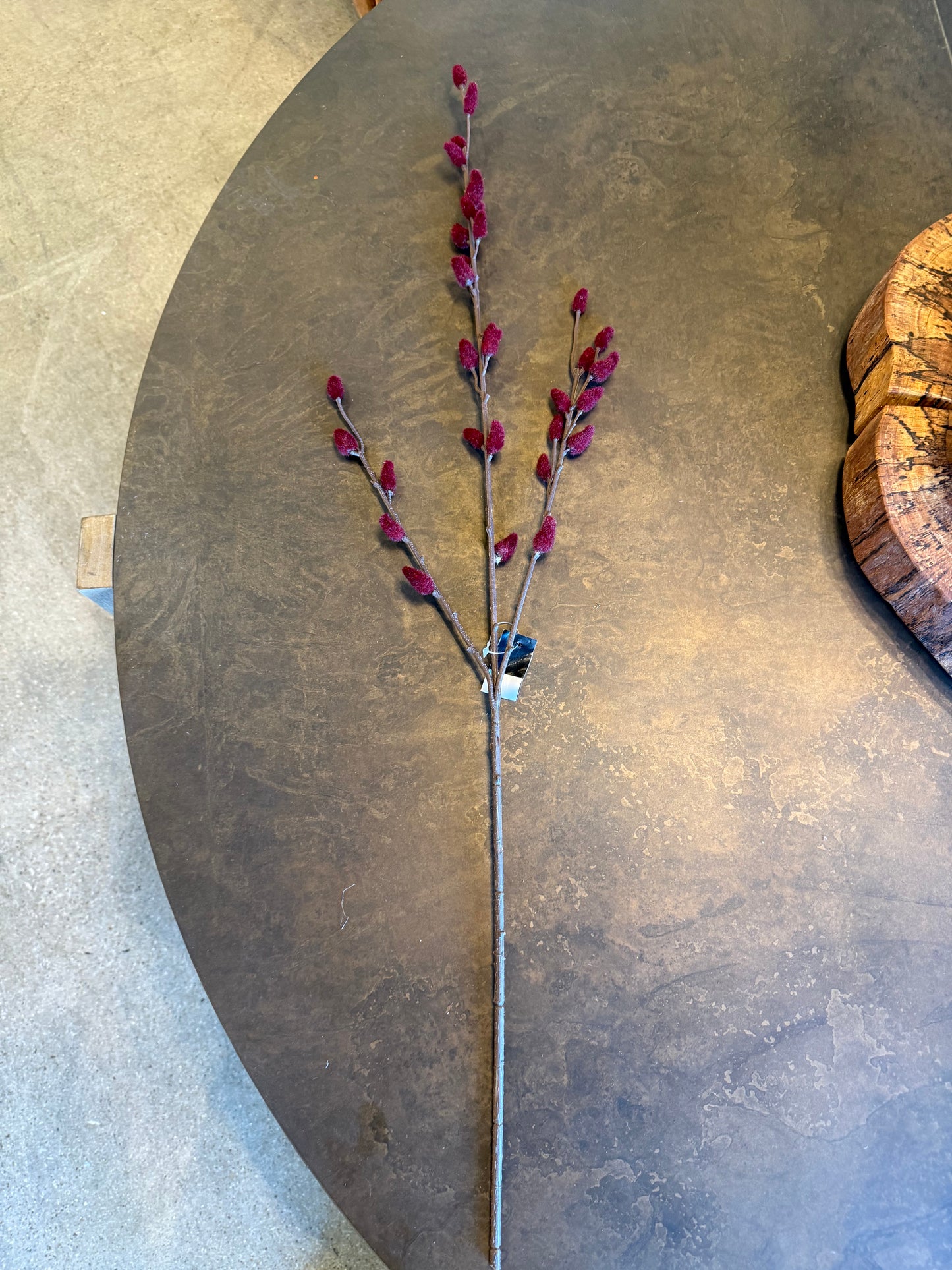 33" Willow Stem, Burgundy
