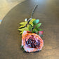 22" Orange Real Touch Peony