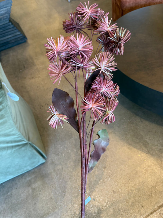 41" Burgundy w/ Green Eva Spike Ball Spray
