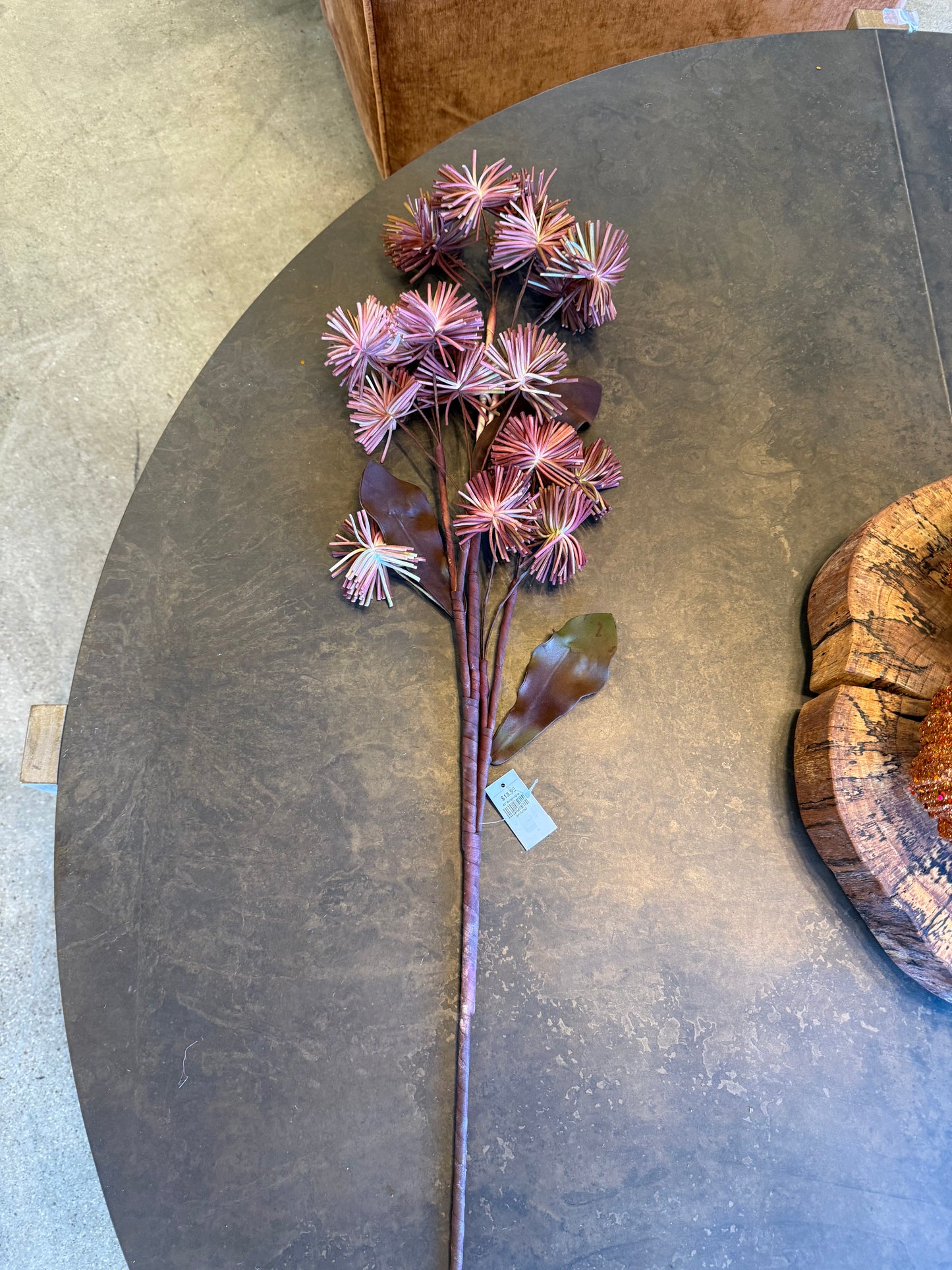 41" Burgundy w/ Green Eva Spike Ball Spray