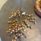 36" Orange/Flame Berry Spray
