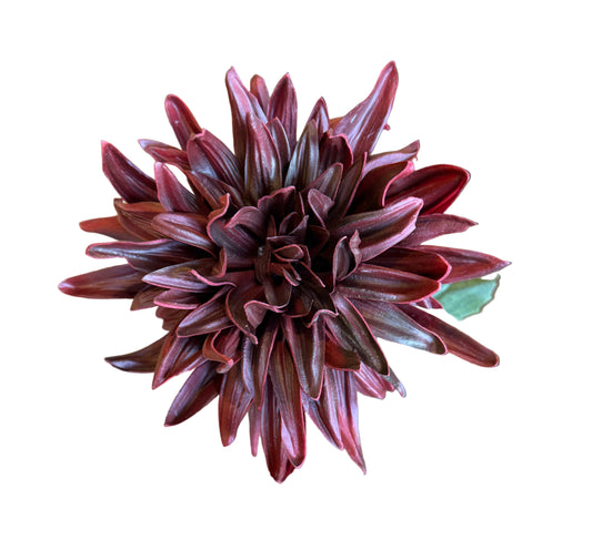28.25" Burgundy Real Touch Dahlia Stem