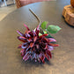 28.25" Burgundy Real Touch Dahlia Stem