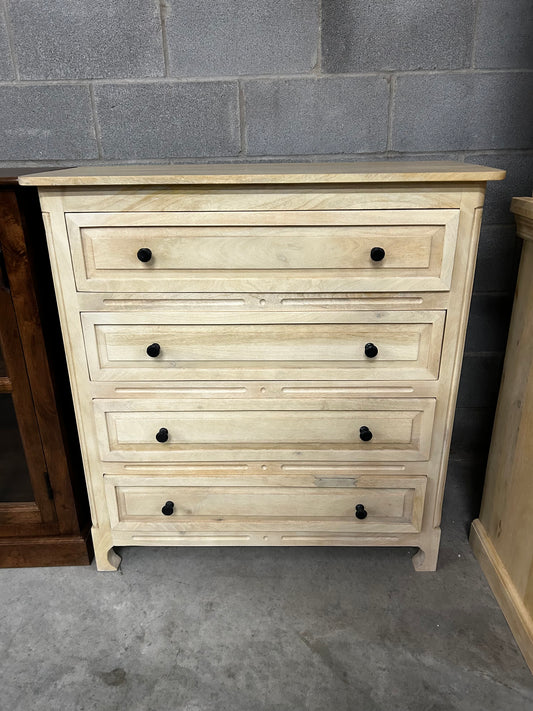 Abbie 4 Drawer Nightstand