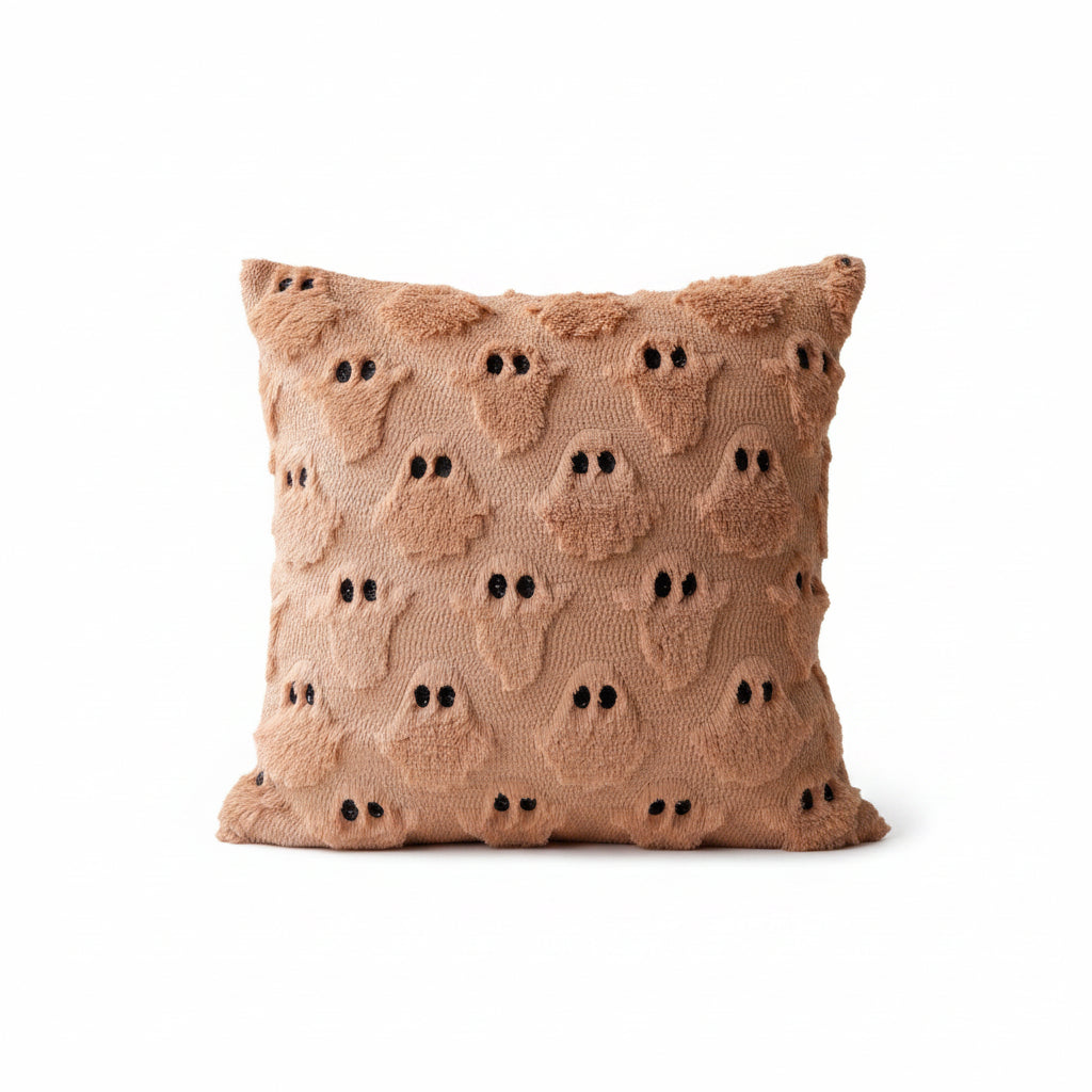 Ghost Square Pillow (Various Colors)