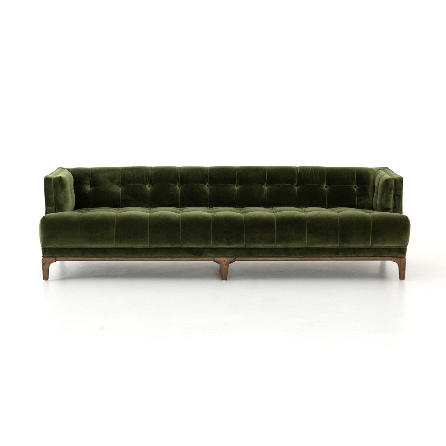 Dillan Tufted Sofa, Sapphire Olive