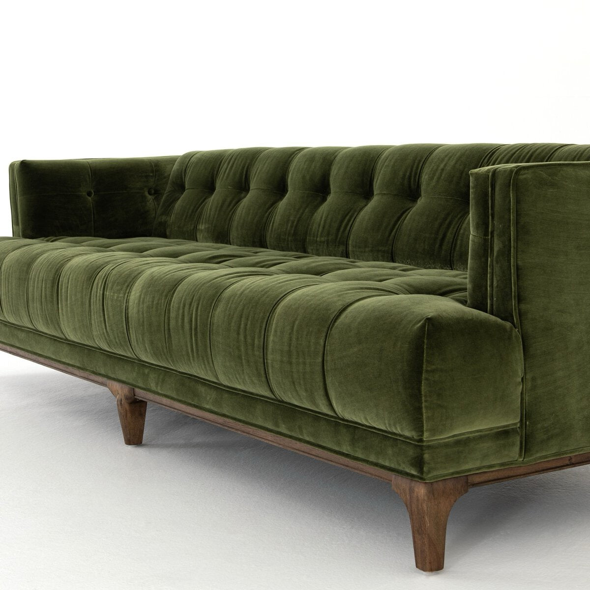 Dillan Tufted Sofa, Sapphire Olive