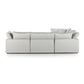 Vivi 5-Piece Sectional, Ivory