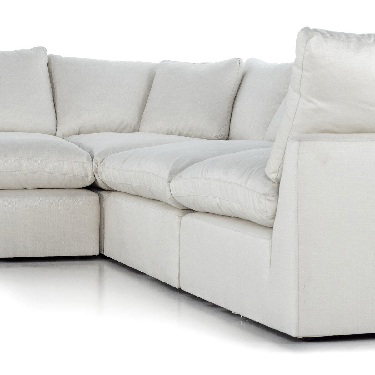 Vivi 5-Piece Sectional, Ivory
