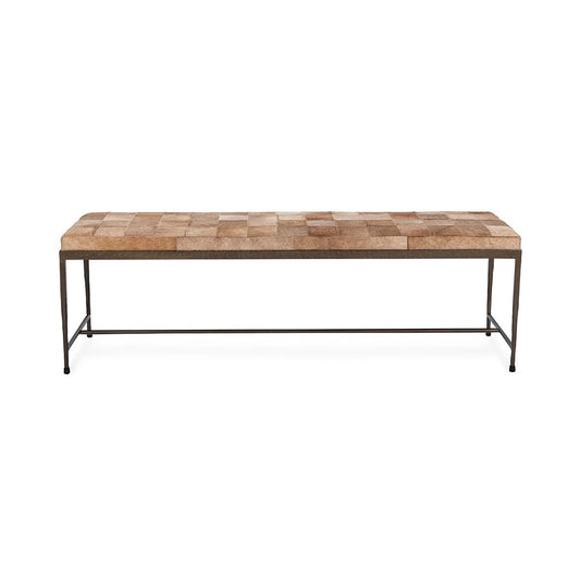 Achen Hide Bench 60"