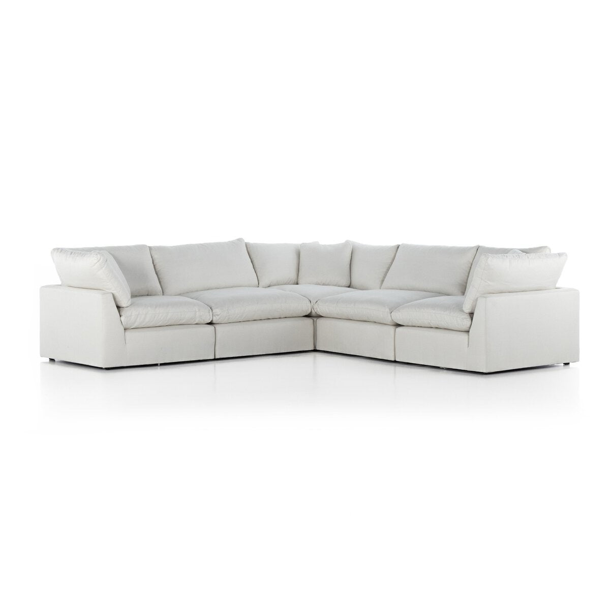 Vivi 5-Piece Sectional, Ivory