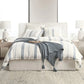Jayson 2 Piece Queen Duvet Set, Blue Stripe
