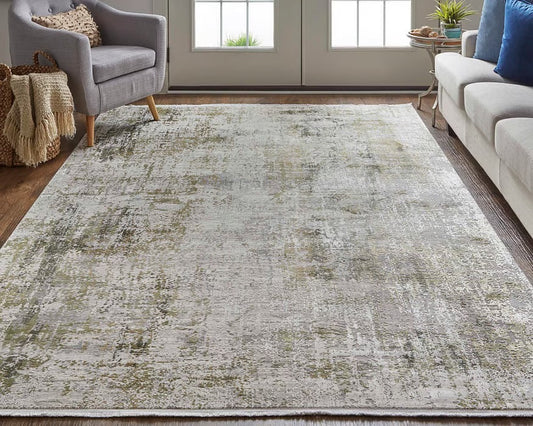 Cadiz Rug, Green/Gray (Various Sizes)