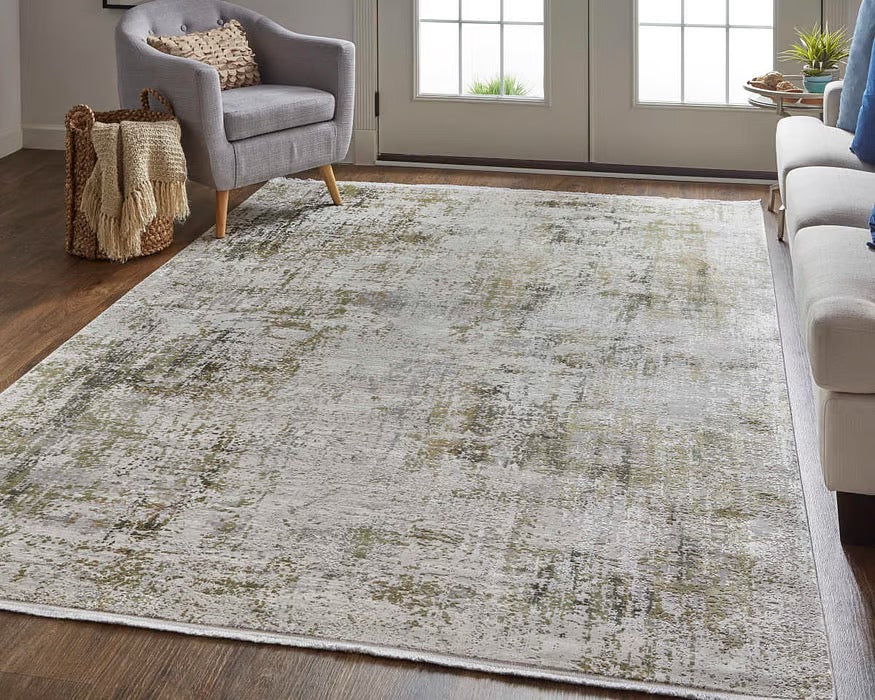 Cadiz Rug, Green/Gray (Various Sizes)