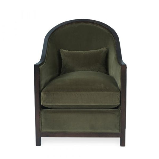 Linden Chair, Vintage Velvet Olive