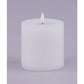 Flameless LED Melted Candle (Various Sizes), White
