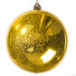 8" Gold Shiny Mercury Ball Ornament