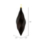 8" Chocolate Matte Swirl Finial