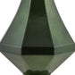 8" Moss Green Candy Diamond Finial Ornament