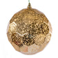 6" Gold Honeycomb Mercury Ornament