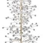 19.75" Bead Branch Christmas Tree, Gold