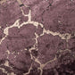 Mila Crackle Abstract Chocolate Gold Pillow