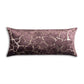 Mila Crackle Abstract Chocolate Gold Pillow