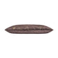 Mila Crackle Abstract Chocolate Gold Pillow