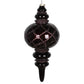 13" Chocolate Candy Glitter Finial Ornament