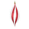 7" White/Red Shuttle Ornament